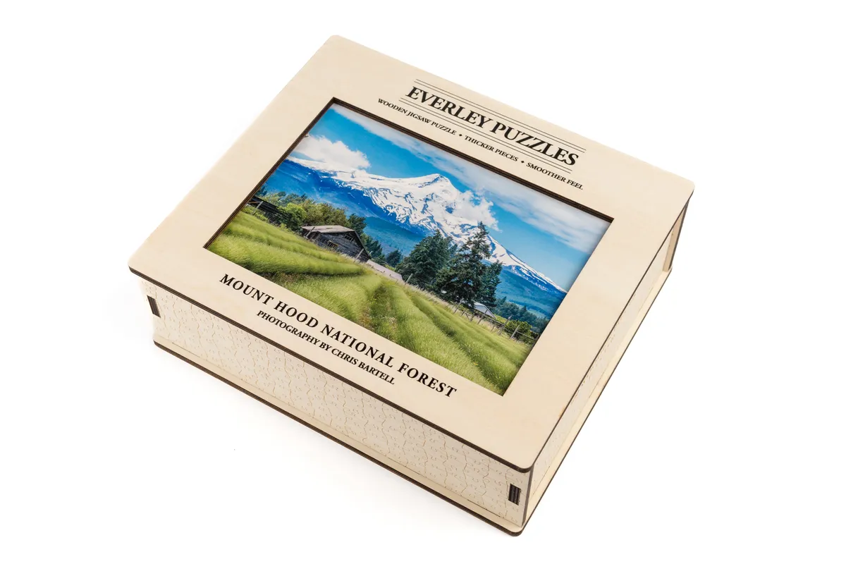 Mount Hood National Forest wooden puzzle, photo 1 of 7