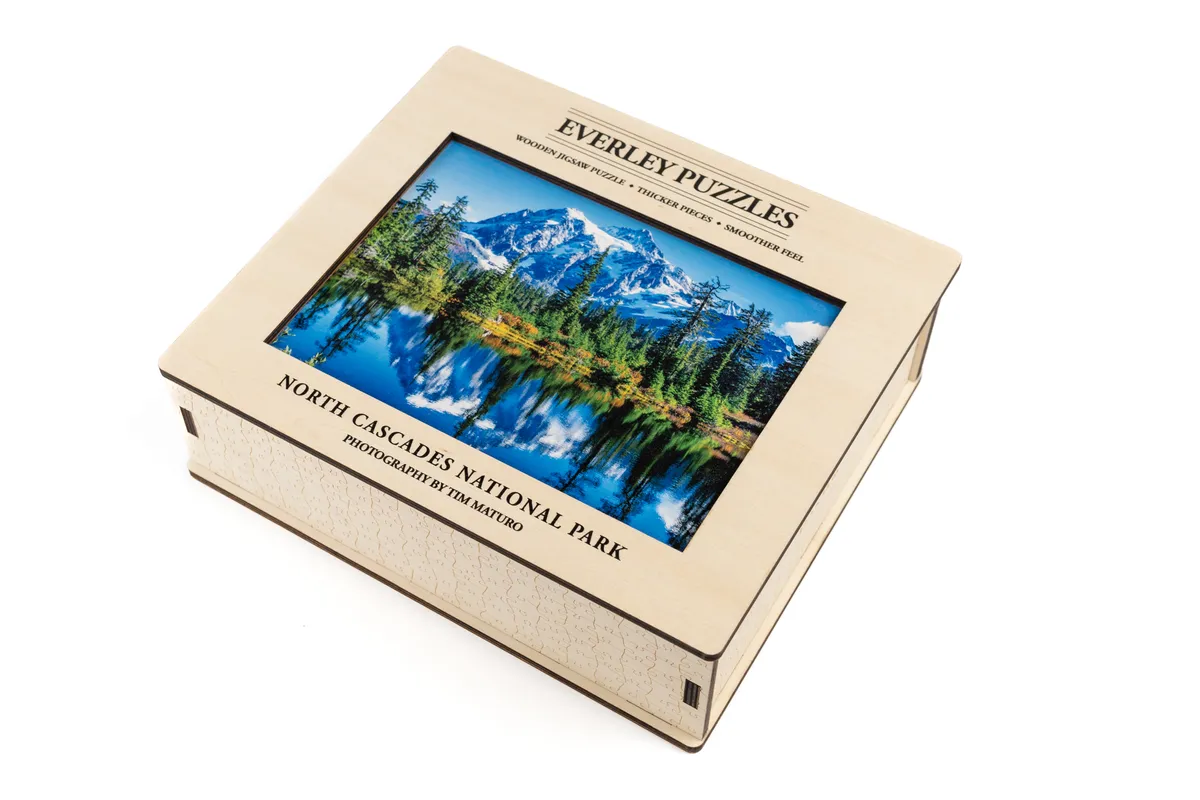 North Cascades National Park wooden puzzle, photo 1 of 7